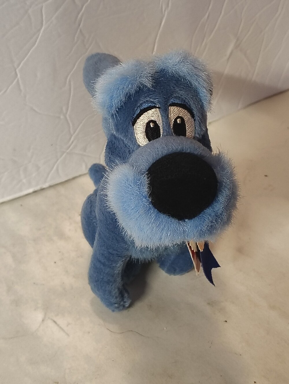 Disney Lady And The Tramp Jock Plush Bean Bum NWT Blue 6"